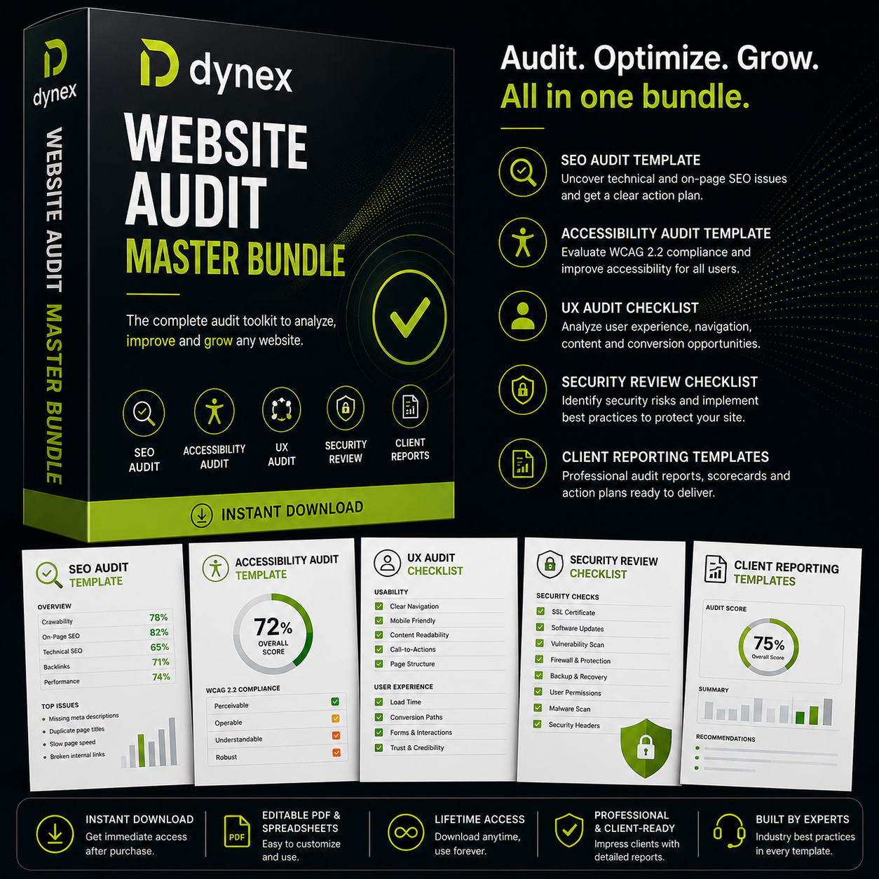 Dynex Website Audit Master Bundle